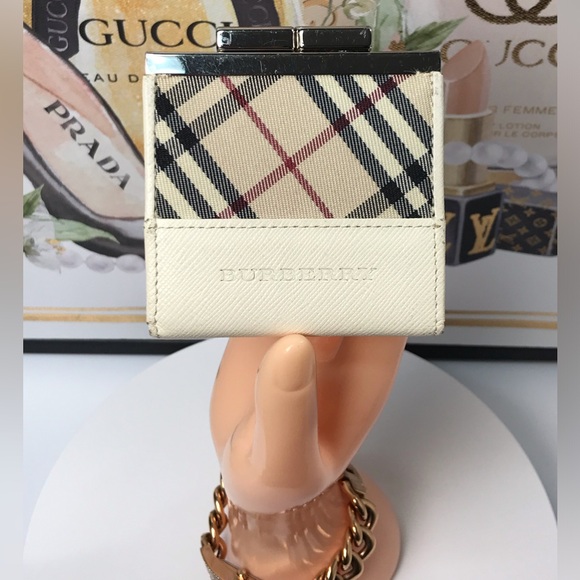 Burberry Nova Check Kisslock Coin Purse 😍 - Picture 3 of 17